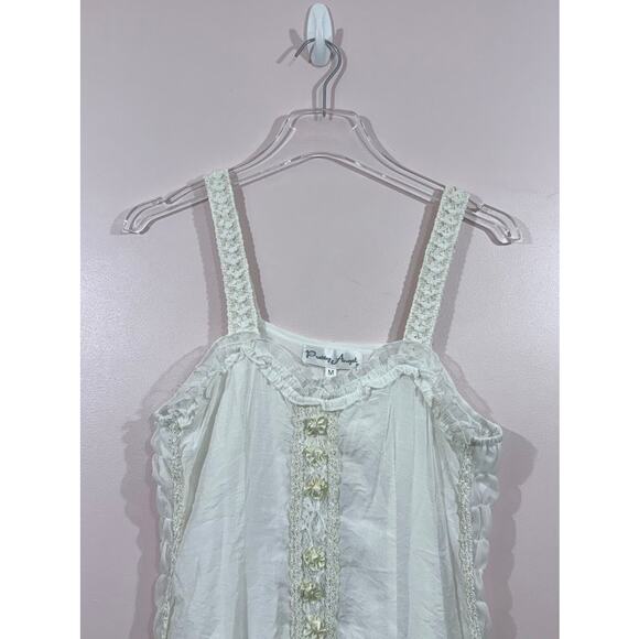 Pretty Angel Mini Dress in White Size Medium - Picture 2 of 7